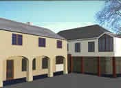 New dormitory and classroom block for school in Wiltshire. New dormitory and classroom block for school in Wiltshire